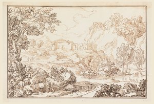 Eine Landschaft von Carlo Marchionni