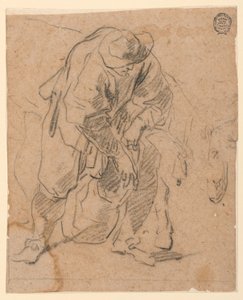 Bauer mit Tasche, 1728–78 von Carlo Marchionni