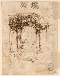 Studien von Köpfen, 1760–80 von Carlo Marchionni