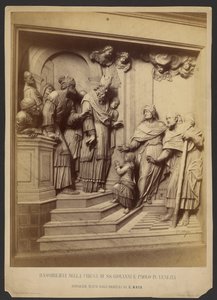 Basrelief aus der Kirche der Heiligen Johannes und Paulus in Venedig