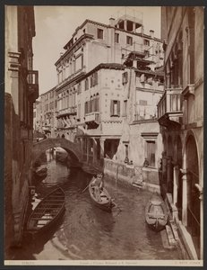Kanal und Widmann Palazzo bei St. Canciano