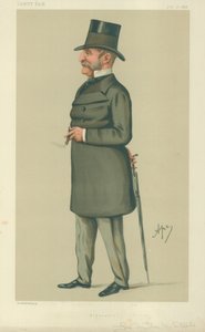 General Sir Thomas Montagu Steele, Aldershot, 20. Juli 1878, Vanity Fair Karikatur von Carlo Pellegrini
