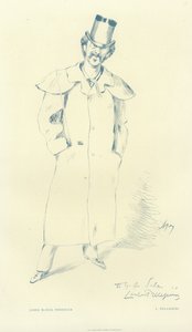 James Abbott McNeill Whistler von Carlo Pellegrini
