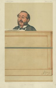 Herr Ira D. Sankey, Lob und Gebet, 10. April 1875, Vanity Fair Karikatur von Carlo Pellegrini