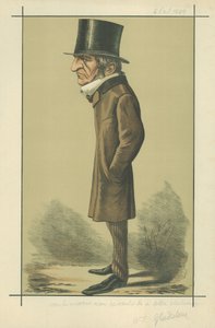 Herr William Ewart Gladstone von Carlo Pellegrini