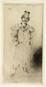 Porträt von Whistler von Carlo Pellegrini