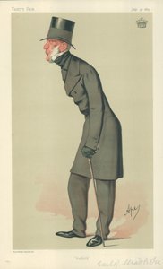 Der Earl of Stradbroke, Suffolk, 31. Juli 1875, Vanity Fair Karikatur von Carlo Pellegrini