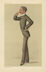 Der ehrenwerte Sidney Herbert (Farblithografie) von Carlo Pellegrini