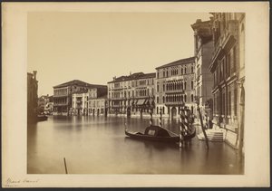 Canal Grande vom Palazzo Grimani zu S. Polo