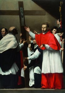 Die Erhöhung des Heiligen Nagels mit dem Heiligen Karl Borromäus