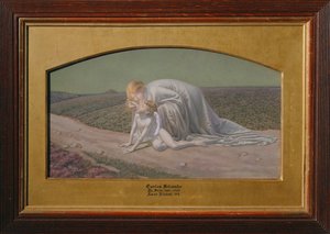 Hoffnung erhebt verwundete Liebe von Carlos Schwabe