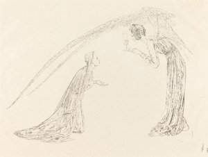 Die Verkündigung von Carlos Schwabe