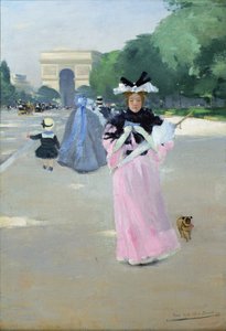 Avenue de Bois de Boulogne von Carlton Alfred Smith