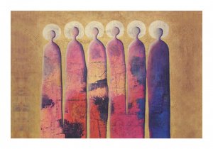 Sechs ruhige Figuren