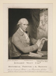 Benjamin West Esq.r / Historienmaler Seiner Majestät von Caroline Watson