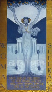 Frauenwahlrecht, ca. 1905 von Cary