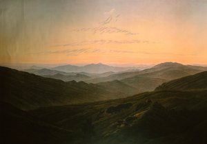 Morgen, von Caspar David Friedrich