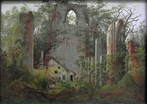 Ruinen des Klosters Eldena bei Greifswald