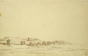 Südküste von Rügen von Caspar David Friedrich