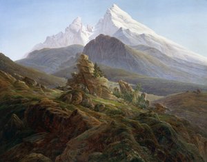 Der Watzmann von Caspar David Friedrich