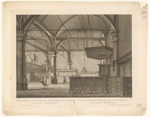 Innenraum der St. Olofskapelle in Amsterdam