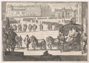 Krönung von Christina, Königin von Schweden in Stockholm, 1650