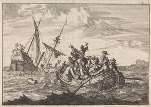 Schiffbruch des Herzogs von York auf dem Weg nach Edinburgh, 1683