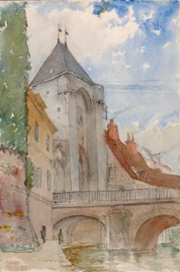 Brücke bei Moret, Frankreich von Cass Gilbert