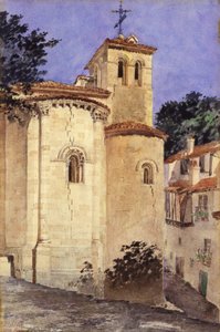 Kirche in Segovia, Spanien, 1920