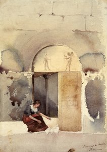 Türöffnung in Anla(?) von Cass Gilbert