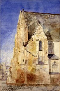 Alte Kirche, Tours, Frankreich, 1880 von Cass Gilbert