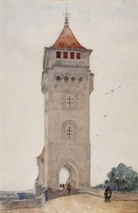 Pont Valentré, Cahors von Cass Gilbert