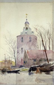 Turm in Enkhuisen, Holland von Cass Gilbert