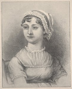 Jane Austen (Gravur) von Cassandra (after) Austen