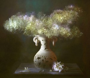 Sanftes Blumenstillleben von Catherine Wang