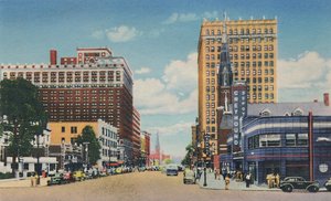 Broadway Blick nach Osten, 1942