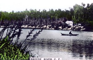 Breede Breë River, Westprovinz, Südafrika, um 1920er Jahre von Cavenders Ltd