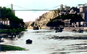 Clifton Hängebrücke, Bristol, 1926