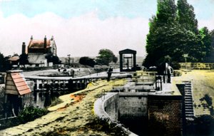 Teddington Lock, Richmond, London, 1926