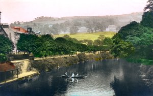 Der Fluss Derwent bei Matlock, Derbyshire, 1926