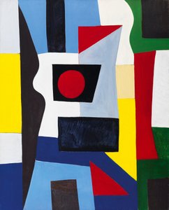 Geometrische Komposition, ca. 1955 von Caziel Caziel