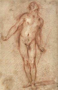 Stehender männlicher Akt, 1637-38