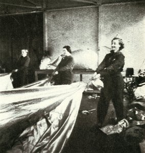 Reparatur von Sperrballons