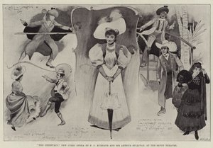 Der Häuptling, Neue Komische Oper von F. C. Burnard und Sir Arthur Sullivan, im Savoy Theatre
