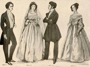 Kleidung von 1836-1847, 1907, 1937