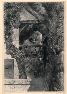 Mutter und Kind auf dem Balkon