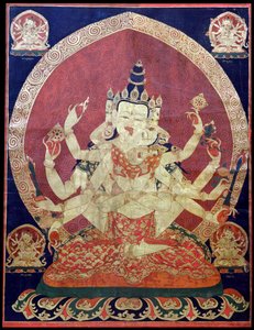 Guhyasamaja Akshobhyavajra Thanka