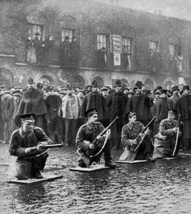 Konfrontation in der Sidney Street, Stepney, London, 3. Januar 1911 (1937)