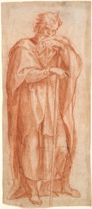 Eleazar, Studie für ein Fresko in der Sixtinischen Kapelle, Santa Maria Maggiore, Rom