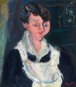 La Soubrette (Wartemädchen) von Chaim Soutine